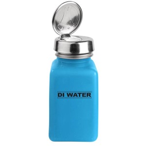 ONE-TOUCH\, DURASTATIC\, BLUE\, 6 OZ\, PRINTED ''DI WATER''
